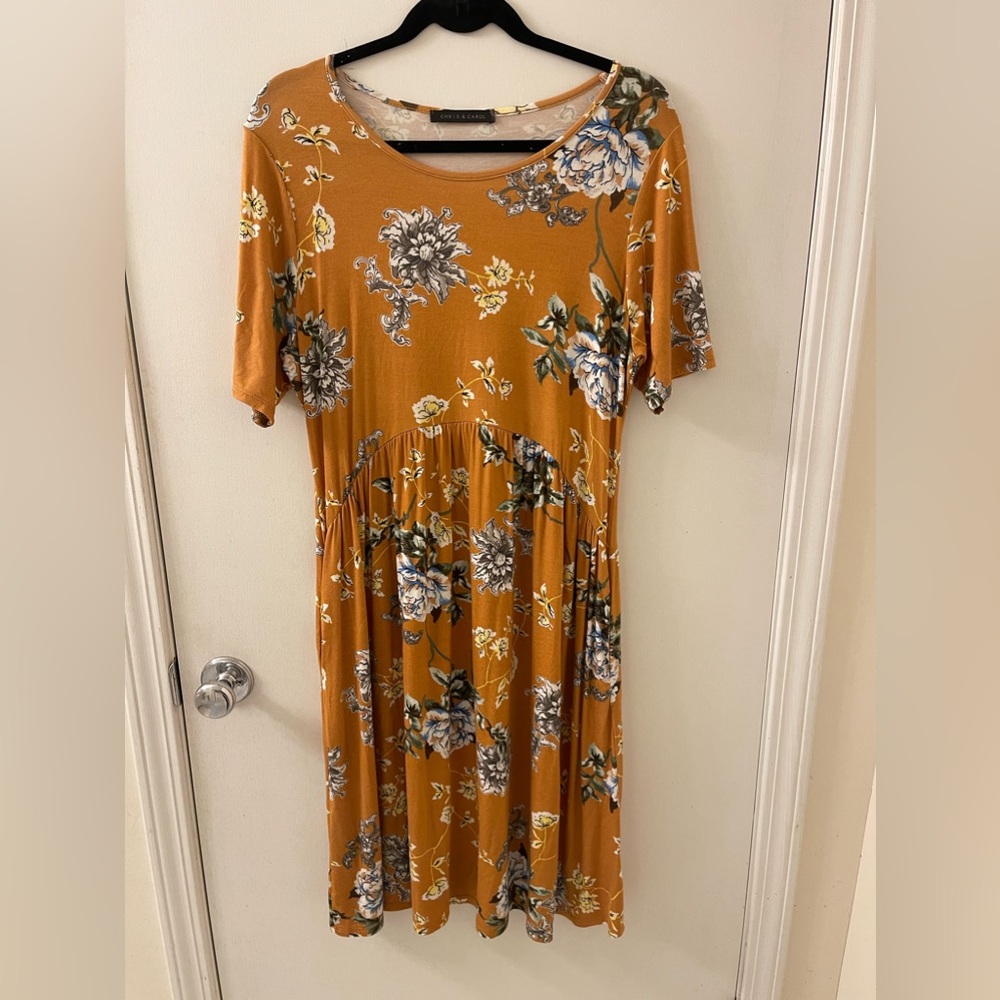 Chris & Carol Floral Dress